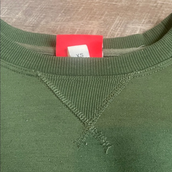 Hunter for Target Olive Green Sweatshirt Women’s Size XS - Picture 5 of 7